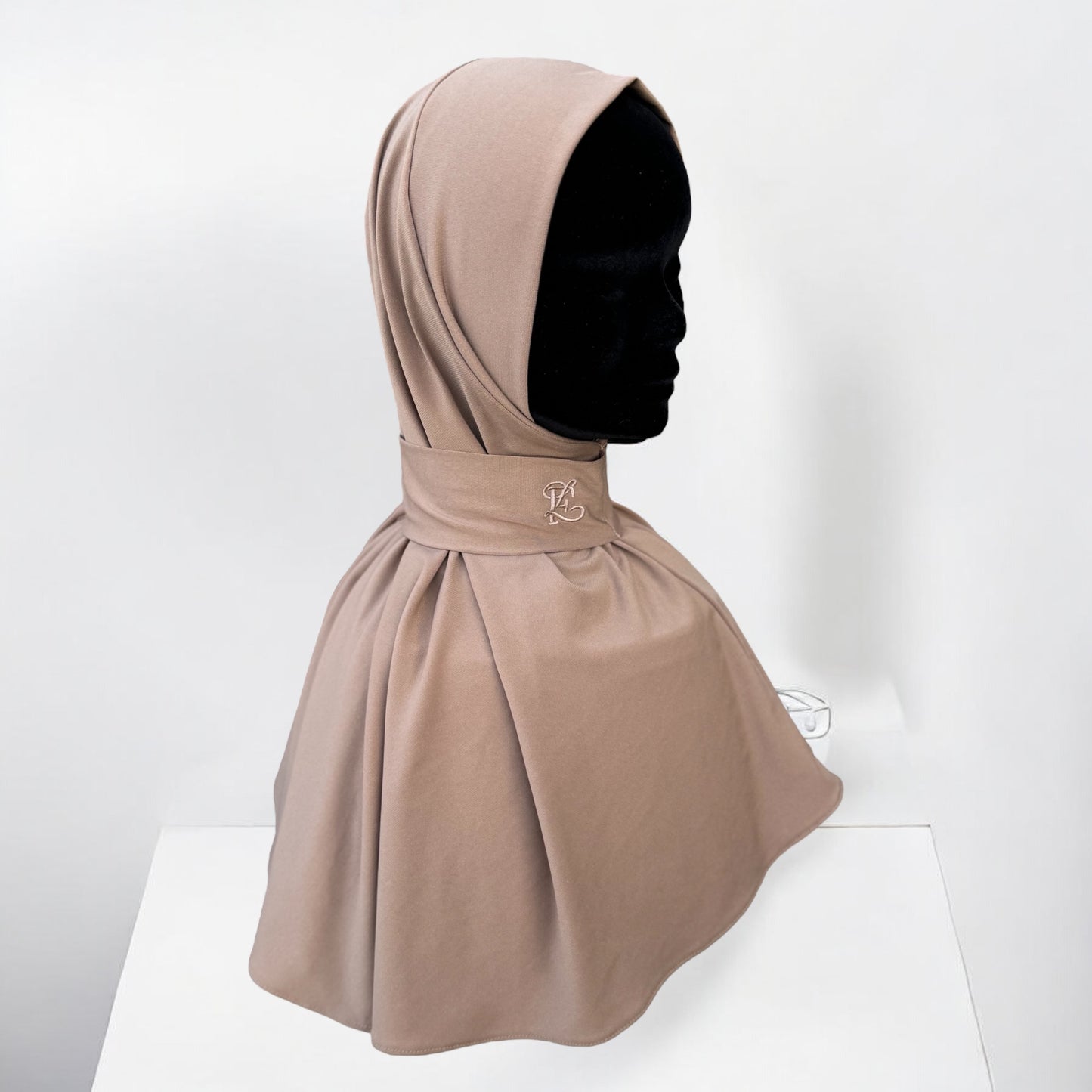 Dessert taupe hijab