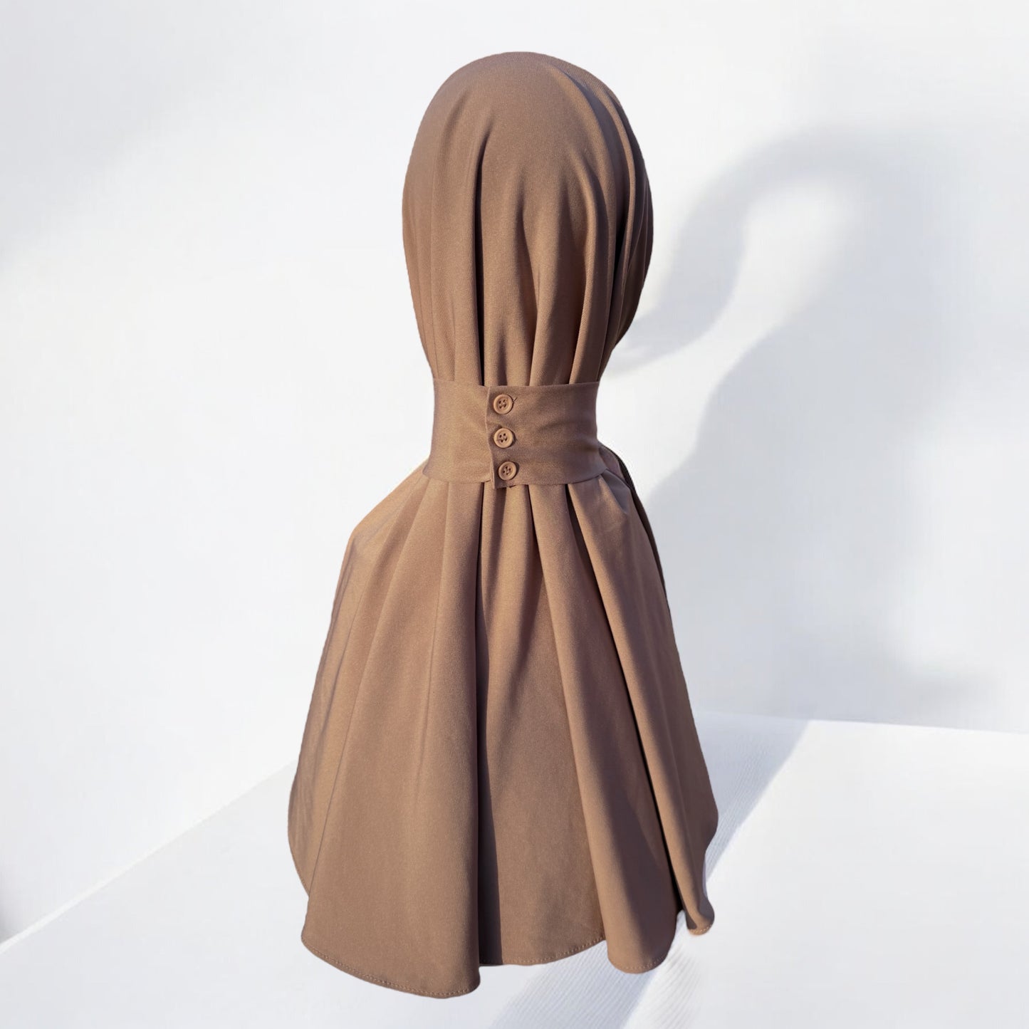 Dessert taupe hijab