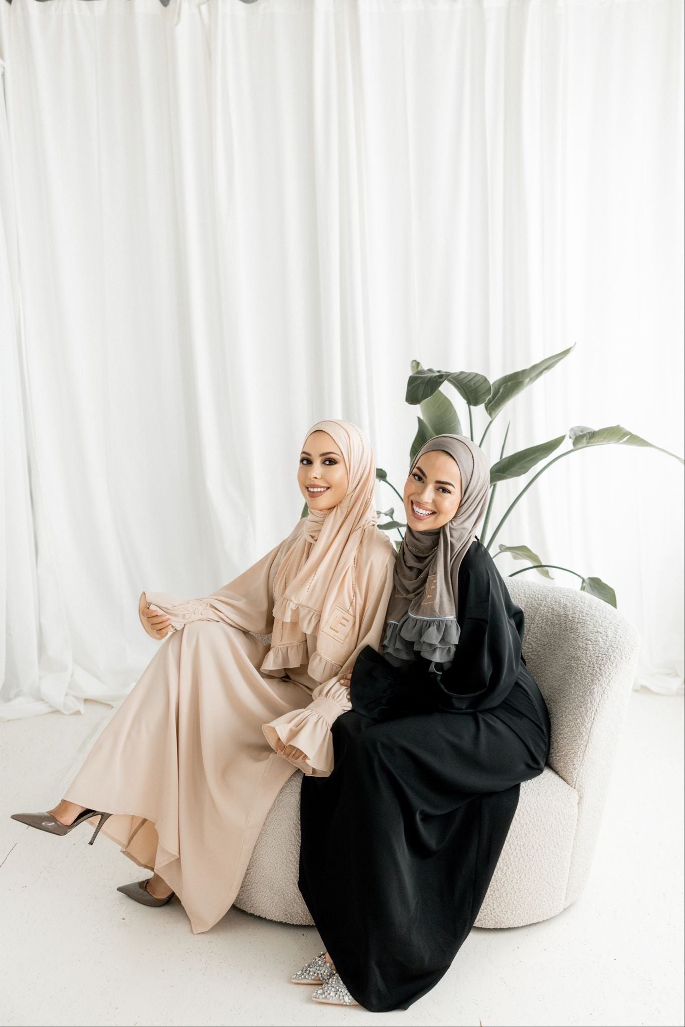 Abaya Rosa x Black