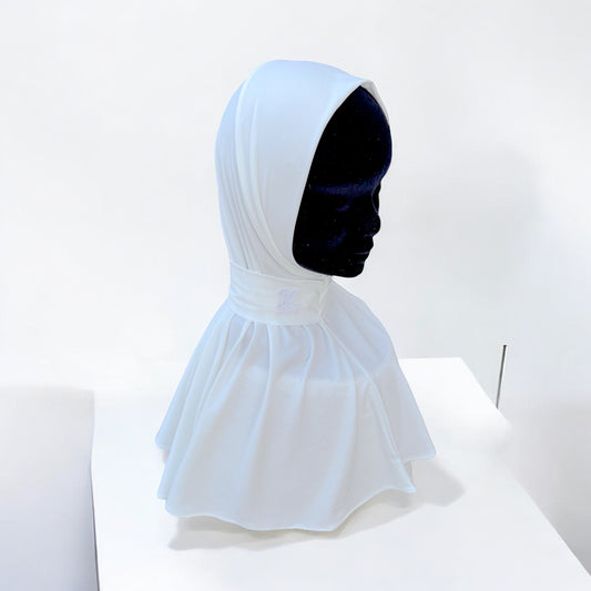 Pearl White hijab